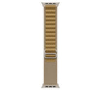 Apple 49mm Tan Alpine Loop - Large - Natural Titanium Finish