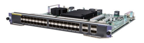 HPE FlexNetwork 10500 32-port 10GbE SFP/SFP+/4-port 40GbE QSFP+ M2SG Module