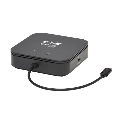 Tripp Lite MTB3-DOCK-04 Thunderbolt 3 Dual Monitor Docking Station - 8K/30Hz DisplayPort, 4K/60Hz HDMI, USB 3.1 Gen 2, GbE, 60W PD Charging - Black