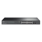 TP-Link JetStream 18-Port Gigabit Smart Switch with 16-Port PoE+