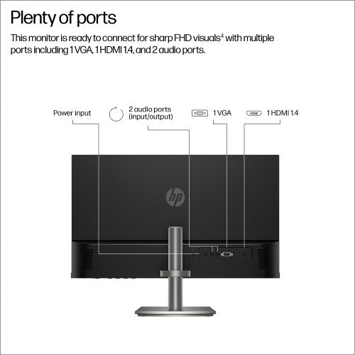 HP Series 5 23.8 inch FHD Monitor - 524da