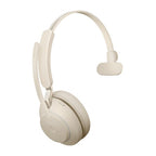 Jabra Evolve2 65 USB-A UC Chrg stand Mono - Beige