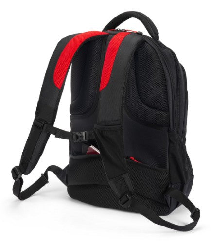 DICOTA D32119-RPET backpack Casual backpack Black, Red Polyester, Recycled polyethylene terephthalate (rPET)