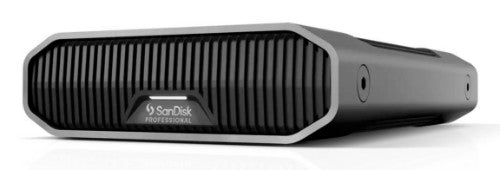 SanDisk G-DRIVE external hard drive 26 TB 7200 RPM USB Type-C 3.2 Gen 2 (3.1 Gen 2) Stainless steel