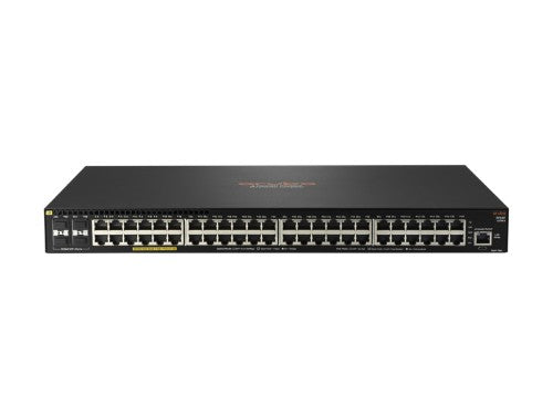 HPE Aruba Networking Aruba 2930F 48G PoE+ 4SFP+ 740W TAA Managed L3 Gigabit Ethernet (10/100/1000) Power over Ethernet (PoE) 1U Black