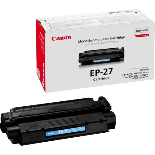Canon 8489A002/EP-27 Toner cartridge black, 2.5K pages/5% for Canon LBP-27