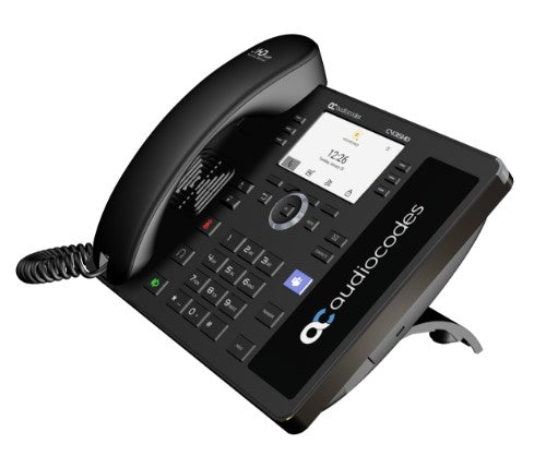 AudioCodes Teams C435HD-R TAA IP-Phone PoE GbE black