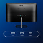 Philips E Line 322E1C/00 computer monitor 80 cm (31.5") 1920 x 1080 pixels Full HD LCD Black