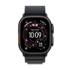 Apple Watch Ultra 3 GPS + Cellular 49mm Black Titanium Case with Black Alpine Loop - Large