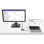 StarTech.com USB C Video Adapter, USB C to HDMI DVI VGA Adapter, Up to 4K 60Hz, Aluminum, Multiport Video Display Adapter, Thunderbolt 3 / 4 Compatible, USB Type C Travel Adapter