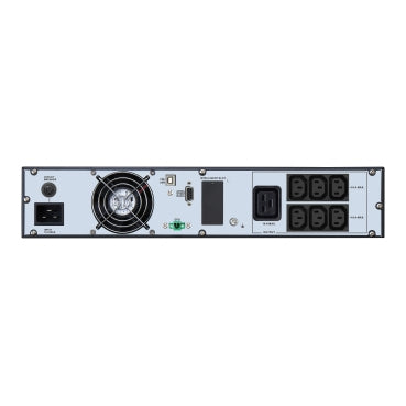 APC Easy UPS On-Line, 3kVA, Lithium-ion, Rack/Tower 2U, 230V, 6 IEC C13 + 1 IEC C19 outlets, Intelligent Card Slot, W/ rail kit
