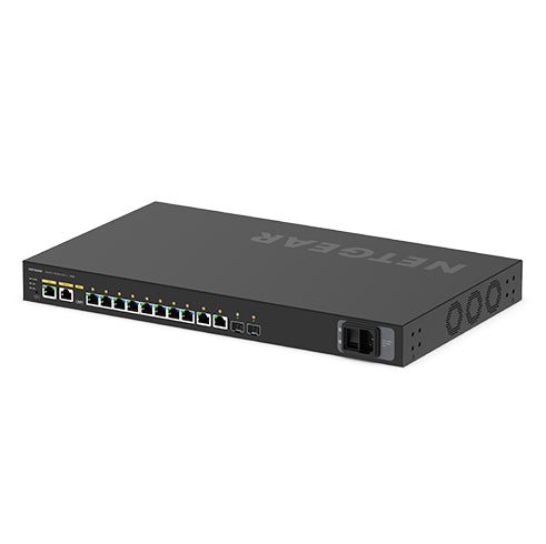 NETGEAR M4250-10G2XF-PoE++ Managed L2/L3 Gigabit Ethernet (10/100/1000) Power over Ethernet (PoE) 1U Black