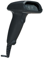 Manhattan Long Range CCD Handheld Barcode Scanner, USB, 500mm Scan Depth, Cable 1.5m, Max Ambient Light 10,000 lux (sunlight), Black, Three Year Warranty