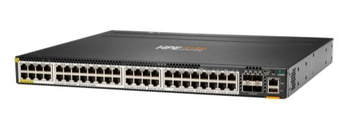 HPE Aruba Networking CX 6300M 48-port Smart Rate 1/2.5/5GbE Class 6 PoE and 4-port SFP56 Switch