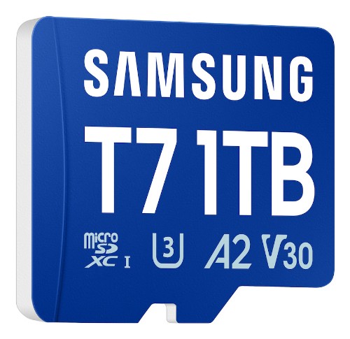 Samsung T7 microSD card