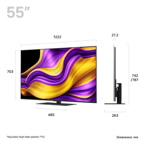 LG OLED55G56LS.AEK TV 139.7 cm (55") 4K Ultra HD Smart TV Wi-Fi Metallic