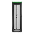 APC Easy Rack, 42U, Black, With Roof, Castors, Feet, 4 Brackets, and Bottom, No Side Panels, 1991H x 600W x 1200D mm