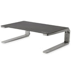 StarTech.com Monitor Riser Stand - Steel and Aluminum - Height Adjustable - For up to 32" (22lb/10kg) Displays