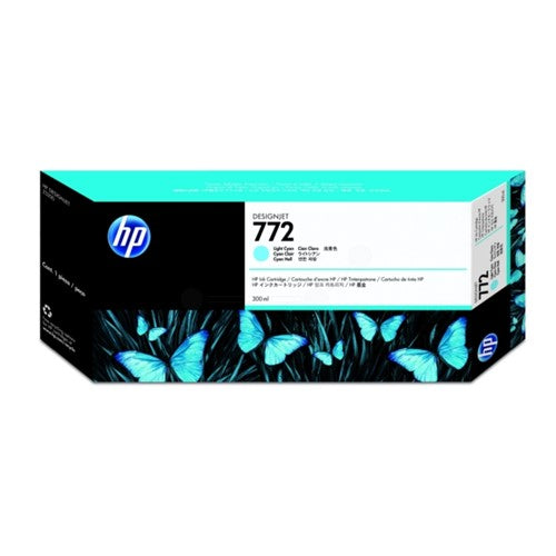 HP CN632A/772 Ink cartridge light cyan 300ml for HP DesignJet Z 5200