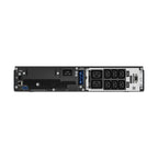 APC Smart-UPS On-Line, 3kVA, Rackmount 2U, 230V, 6x C13+2x C19 IEC outlets, SmartSlot, Extended runtime, W/rail kit, W/O Lithium-ion external battery