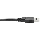 Tripp Lite U325-006 USB 3.0 SuperSpeed A to A Cable for USB 3.0 All-in-One Keystone/Panel Mount Couplers (M/M), Black, 6 ft. (1.8 m)