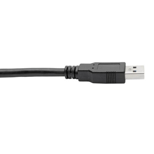 Tripp Lite U325-006 USB 3.0 SuperSpeed A to A Cable for USB 3.0 All-in-One Keystone/Panel Mount Couplers (M/M), Black, 6 ft. (1.8 m)