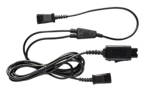 V7 BL-11+P telephone cable 2 m Black