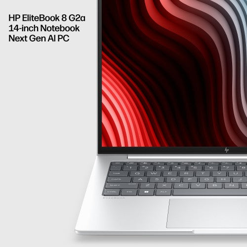 HP EB8G2A14AI RA7P450 14 32GB/1T PC Copilot+ PC AMD Ryzen AI 7 PRO Laptop 35.6 cm (14") 2.5K LPDDR5x-SDRAM 1 TB SSD Wi-Fi 7 (802.11be) Windows 11 Pro Silver