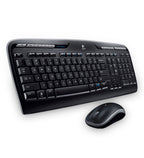 Logitech MK320 keyboard Mouse included Universal RF Wireless AZERTY Lithuanian Black
