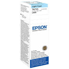 Epson C13T67354A/T6735 Ink bottle light cyan, 1.8K pages 70ml for Epson L 800