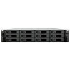 Synology RX1225RP disk array Rack (2U) Black, Silver