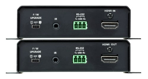 ATEN VE802 AV extender AV transmitter & receiver Black