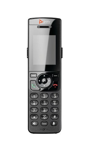 HP Poly VVX D230 DECT 1880-1900 MHz Base Station and DECT Phone Handset Kit with Power Supply