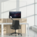 StarTech.com Acrylic Shield/Sneeze Guard - Clear Protective Barrier for Office Desk/POS Counter - 35"x45" - For VESA Mounted Monitors - Transparent Safety Cough Shield/Screen - Easy Clean
