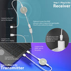 j5create JVAW75 ScreenCast 4K Wireless Display HDMI™ Extender, Black