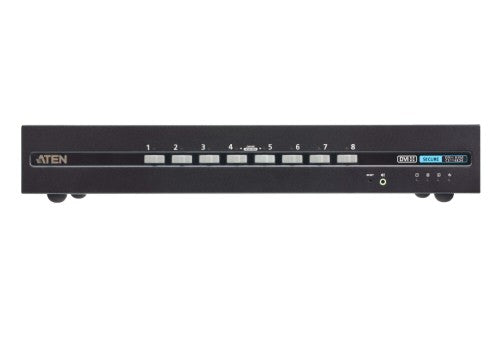 ATEN CS1148D4 KVM switch Rack mounting Black