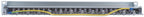 Intellinet Patch Panel, Cat6, FTP, 24-Port, 1U, Shielded, 90° Top-Entry Punch-Down Blocks, Grey