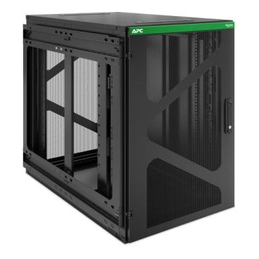 APC NetShelter WX AR118SM - 19inch Wall Patch Cabinet, 18U/HE, 800MM Deep, Side Mount, Mounted