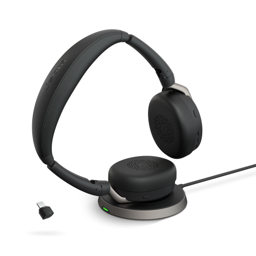 Jabra Evolve2 65 Flex - Link380c UC Stereo (Wireless Charging)