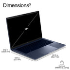 HP EBXG2A14AI RA9P470 14 32GB/1T PC Copilot+ PC Laptop 35.6 cm (14") WUXGA LPDDR5x-SDRAM 1 TB SSD Wi-Fi 7 (802.11be) Windows 11 Pro Blue