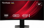 Viewsonic Display VG3419C computer monitor 86.4 cm (34") 3440 x 1440 pixels UltraWide Quad HD LED Black