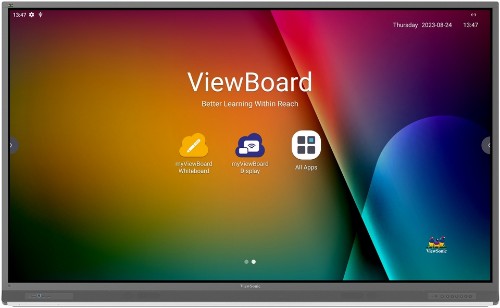 Viewsonic IFP8652-2F interactive whiteboard 2.18 m (86") 3840 x 2160 pixels Touchscreen Black HDMI