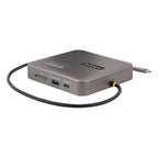 StarTech.com USB C Docking Station, Dual 4K 60Hz HDMI compatible with MacBook Pro (M1/M2/M3/M4) and Windows, USB-A/USB-C 10Gbps Hub, 100W Power Delivery, GbE, SD, 22in/56cm Cable