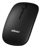 Adesso WKB-7300CB keyboard Mouse included Office RF Wireless QWERTY UK English Black