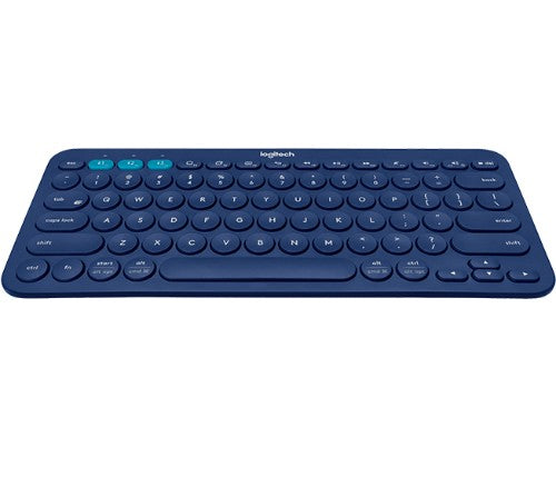 Logitech K380 keyboard Bluetooth QWERTY Turkish Blue