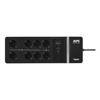 APC Back-UPS, 1050VA/600W Floor/Wall Mount, 230V, 8x UNEL outlets, USB Type A+C Port, User Replaceable Battery