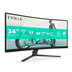 Philips Evnia 34M2C3500L/00 computer monitor 86.4 cm (34") 3440 x 1440 pixels Wide Quad HD LCD Black