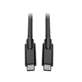Tripp Lite U420-010 USB-C Cable (M/M) - USB 3.2, Gen 1 (5 Gbps), Thunderbolt 3 Compatible, 10 ft. (3.05 m)
