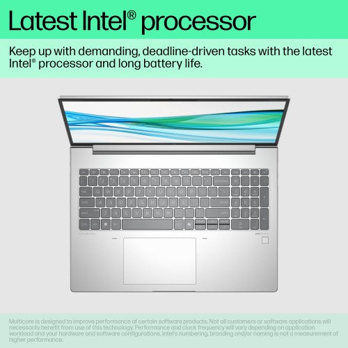 HP ProBook G11 Intel Core Ultra 5 125H Laptop 40.6 cm (16") WUXGA 16 GB DDR5-SDRAM 512 GB SSD NVIDIA GeForce RTX 2050 Wi-Fi 6E (802.11ax) Windows 11 Pro AI PC Silver