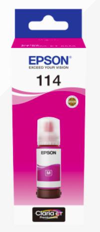 Epson C13T07B340/114 Ink bottle magenta, 6.7K pages 2300 Photos 70ml for Epson ET-8500